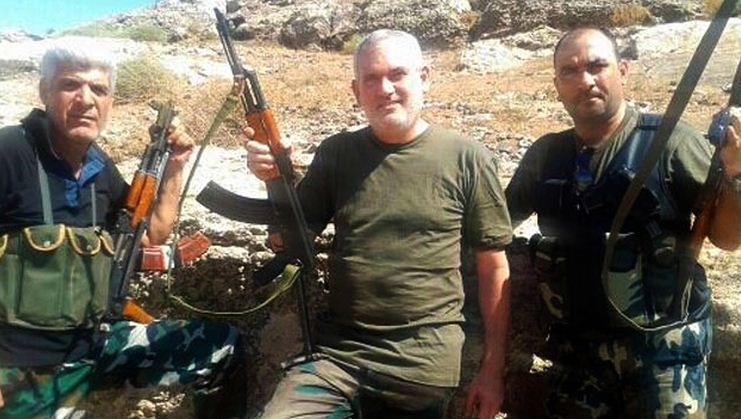 Cuando el exdiputado chavista y acusado de narcoterrorismo, Adel El Zabayar posó con fuerzas militares sirias (FOTOS)
