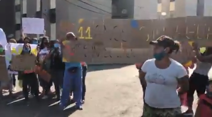 En Miranda, vecinos del sector la Lira protestan por la falta de servicios básicos #21May (Video)