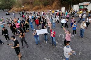 Vecinos de Palo Verde protestaron este #14May por tener más de tres semanas sin agua (Fotos)