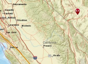 Un terremoto de magnitud 6.4 con fuertes replicas hace temblar Nevada y California