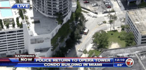 La Policía de Miami confirma que los disparos en el Opera Tower fueron infundados