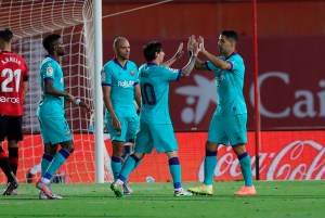 El Barcelona regresó con goleada al Mallorca tras tres meses de parón por la pandemia