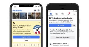 Facebook lanza esfuerzos para aumentar la participación electoral