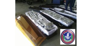 Hallaron 71 kilos de drogas escondidos en una narcofurgoneta (Foto)