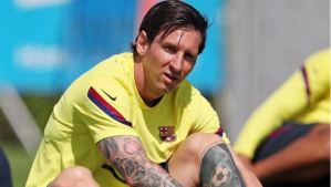 Lionel Messi encendió las alarmas a días del regreso de La Liga