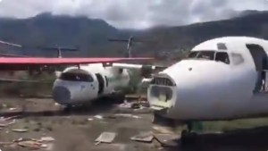 Hecho en socialismo: El cementerio de aviones más grande de Latinoamérica está en Venezuela… cerca del aeropuerto de Maiquetía (VIDEO)
