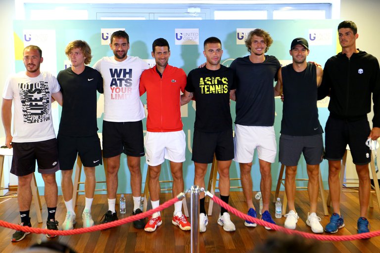 Más casos de Covid-19 tras el torneo de tenis que organizó Novak Djokovic