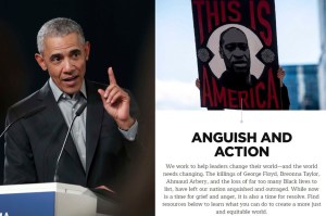 Obama elogia las protestas “genuinas” de George Floyd, pero condena la violencia
