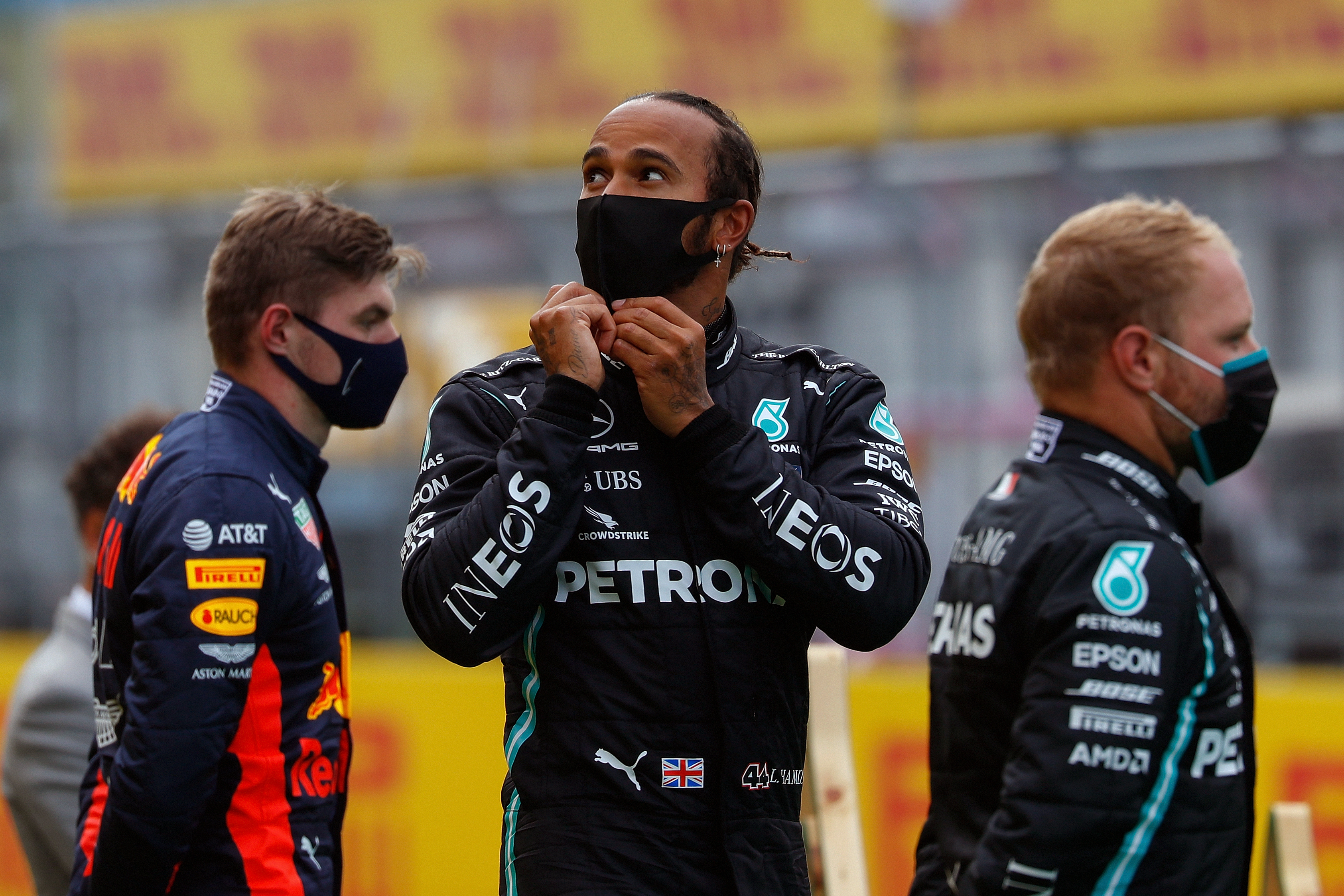 No lo frena ni el coronavirus: Hamilton, en lo más alto del podio en Austria (FOTOS)