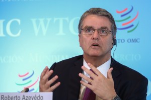 El director saliente de la OMC se unirá a Pepsi como nuevo vicepresidente y director general
