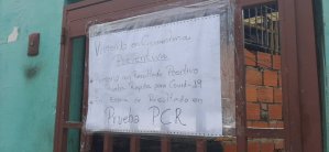 ¡Exclusión y miedo! Casas de presuntos contagiados en Táchira son señaladas con carteles (FOTO)