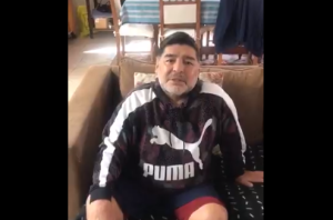 Maradona se sometió a una prueba de coronavirus por contacto con un contagiado