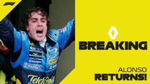 OFICIAL: Fernando Alonso regresa a la Fórmula 1 de la mano de Renault