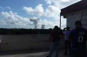 Cuba: Reportaron fuertes e inexplicables explosiones en base militar de Holguín (Fotos)