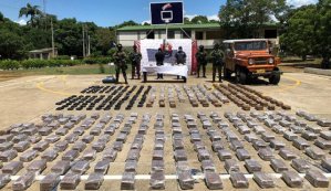Ejército de Colombia incautó más de 700 kilos de droga que venía a Venezuela (FOTO)