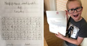Un niño se inventa un adorable juego para animar a Isabel II durante la cuarentena… y recibe respuesta