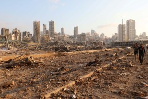 En CÁMARA LENTA: Así fue la magnitud de la apocalíptica explosión en Beirut