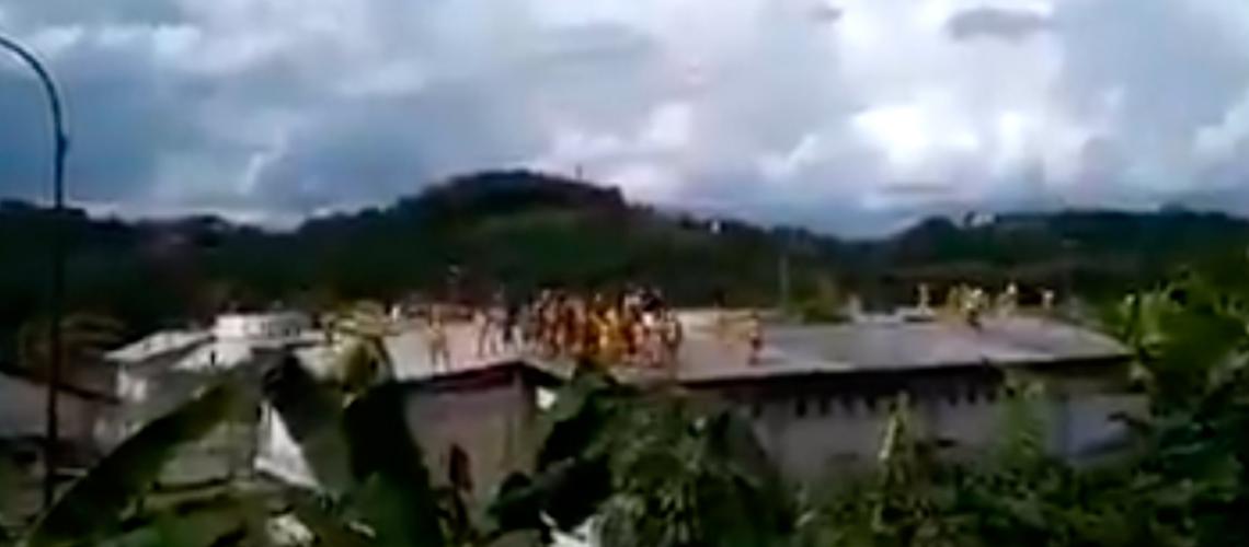 Presos de Yare III protestan para exigir alimentos, agua y medicinas (VIDEO)
