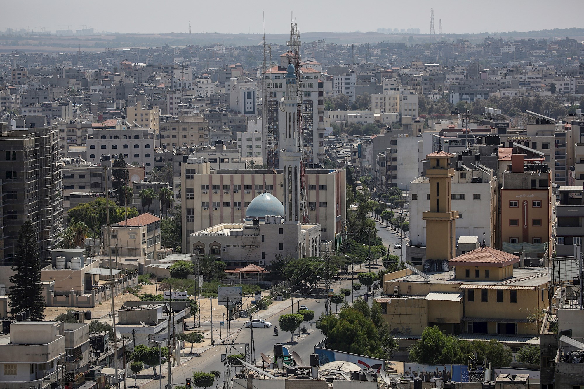 Gaza registra su segundo muerto por Covid-19 y nueve contagios locales más