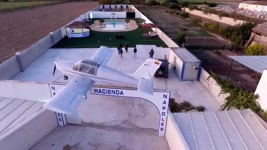Desarticulan en España a una banda de narcos que tenía una propiedad que emulaba a la Hacienda Nápoles de Pablo Escobar (Video)