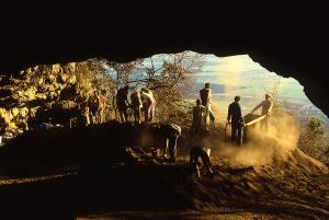 Descubren una camas de hierba de 227.000 años en Sudáfrica