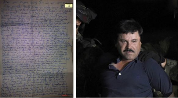 “Vivir sin tus palabras es mucha soledad”: Revelaron las cartas de amor que “El Chapo” le envió a una exdiputada