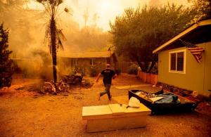 Gobernador de California declaró emergencia en el estado por incendios forestales (Fotos)
