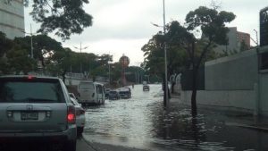 Inameh considera “casi históricas” las lluvias del pasado martes en el país