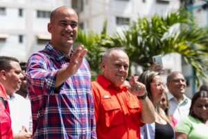 LA FOTO: Tras estar afectados por el Covid-19, Héctor Rodríguez y Diosdado Cabello retomaron el “ritmo de trabajo”