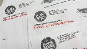 Funcionarios advirtieron sobre problemas con boletas de votación por correo en Florida