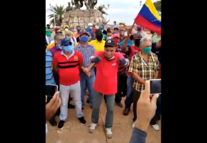 “No busques fantasmas”: Trabajadores petroleros en Zulia se le rebelaron a Maduro (Video)