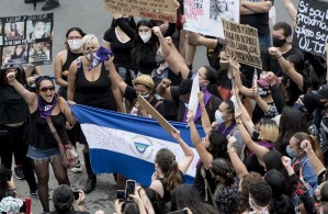 Comunidad nicaragüense en Costa Rica realiza actos para repudiar las elecciones del próximo #7Nov (VIDEO)
