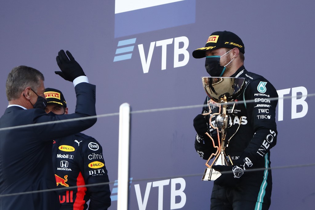 Valtteri Bottas gana el Gran Premio de Rusia delante de Verstappen y Hamilton
