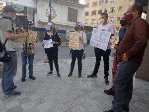 Vecinos de El Recreo protestan contra Corpoelec la cual los tortura con más de 60 horas sin luz (Fotos y video)