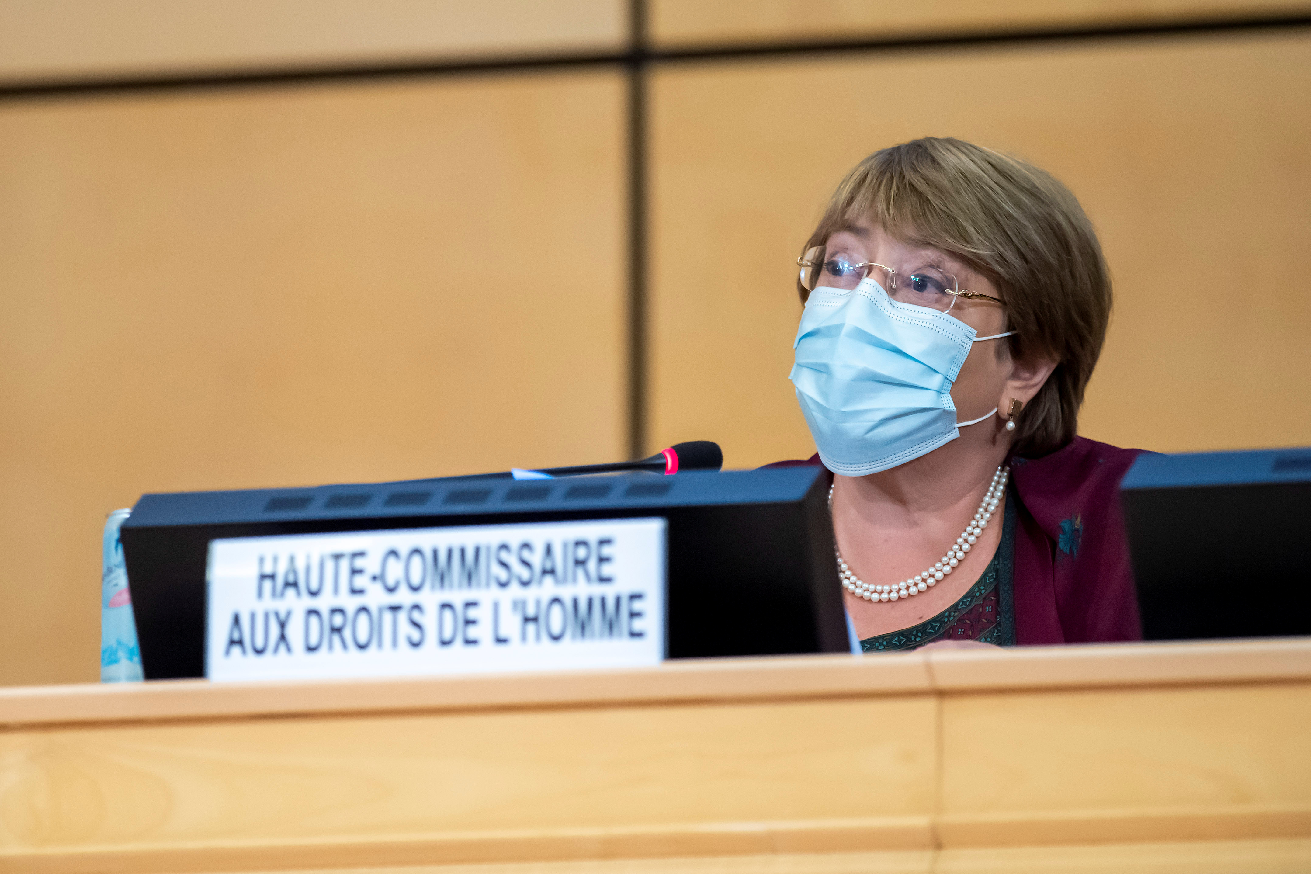 Bachelet pide que los DDHH ocupen el “centro” de la recuperación pos-coronavirus