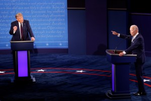 Los ataques y desacuerdos marcaron el primer debate presidencial entre Trump y Biden