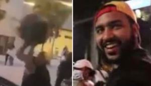 Arrestaron a sujeto que destruyó una patrulla en Miami mientras cargaba la gorra de Venezuela