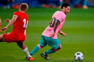 El Barcelona ganó su segundo amistoso con doblete de Messi