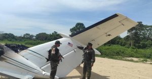 El régimen de Maduro “neutralizó” presunto narco-avión norteamericano en Zulia (FOTOS)