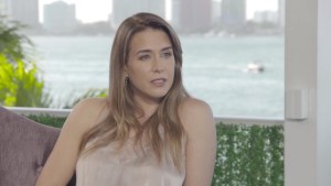 Erika de la Vega reveló a quién quiere en la Casa Blanca (VIDEO)
