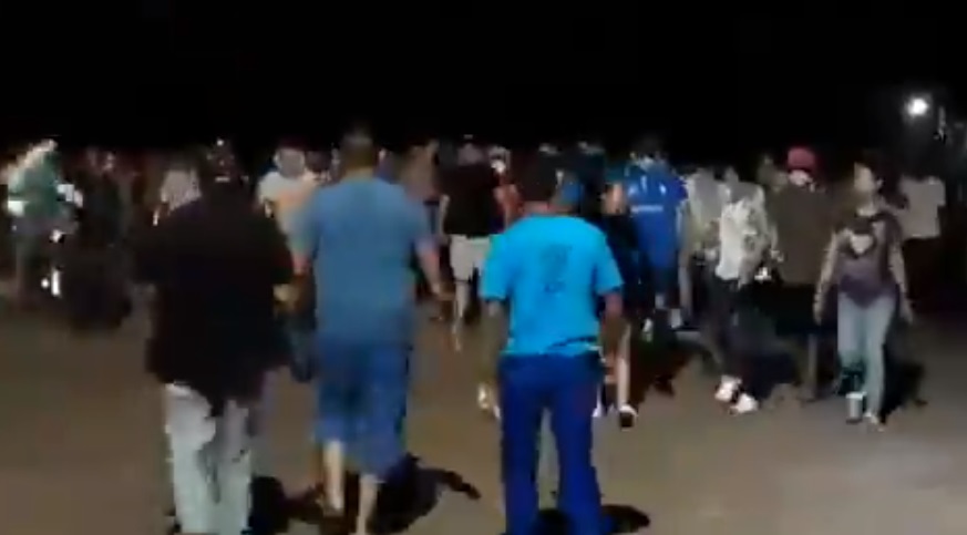 En Guárico, el pueblo amotinado logró la liberación de varios detenidos en comando de la GNB (VIDEO)