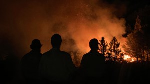 Fuerte incendio forestal destruyó al menos 20 casas en California