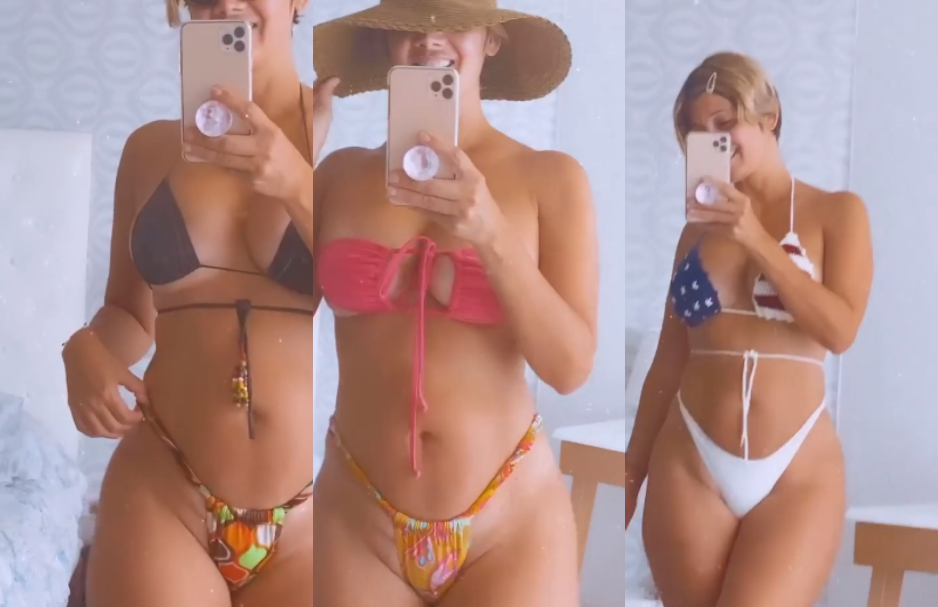 ¡Observa tú mismo! Los micro bikinis de  la señora más sexy de Venezuela te dejarán hiperventilando (CAPTURA)