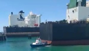 Futpv desmiente que haya llegado un buque con gasolina al muelle de Jose