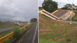 Otro “monumento” de Maduro: Distribuidor de Cantaura se desplomó en Anzoátegui (Fotos y Video)