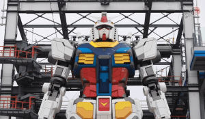 En VIDEO: El Gundam surrealista de tamaño natural que se encuentra en “fase de pruebas” en Yokohama