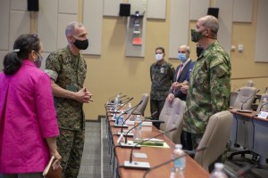 Cuerpo de Marines de EEUU sostuvo reunión con Comando Sur para optimizar fuerza en el Caribe