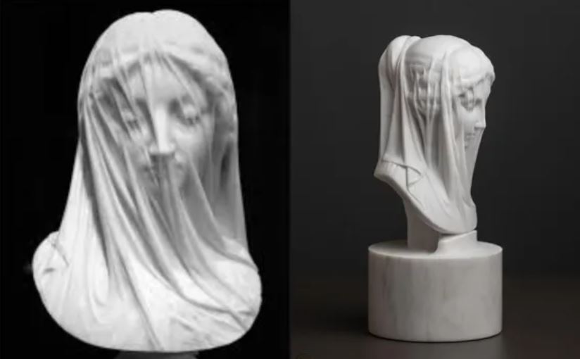 ¿Qué hay tras el delicado “velo” de una de las esculturas más representativas de la virgen María?