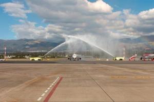 Así fue el primer vuelo regular de Bogotá a Quito desde que inició la pandemia en Colombia (Video)