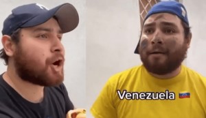 Destruyen a TikToker por burlarse de la situación de Venezuela en un video